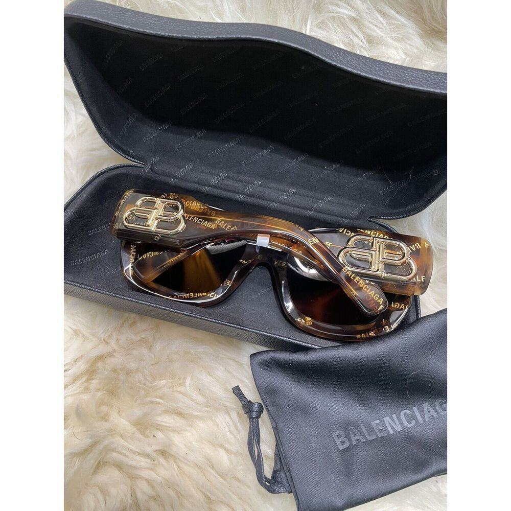 Balenciaga Over sized Square Frame Sunglasses NWT MSRP $490‎ - Picture 4 of 8